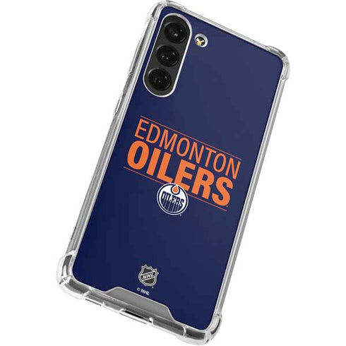 NHL Edmonton Oilers Lineup Galaxy S24 FE Clear Case